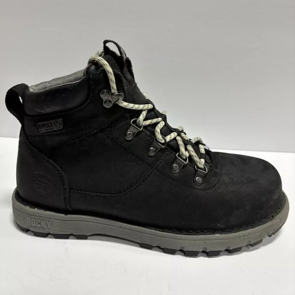 Rocky Women’s Legacy Composite Toe Work Boots Black, Size 9 W